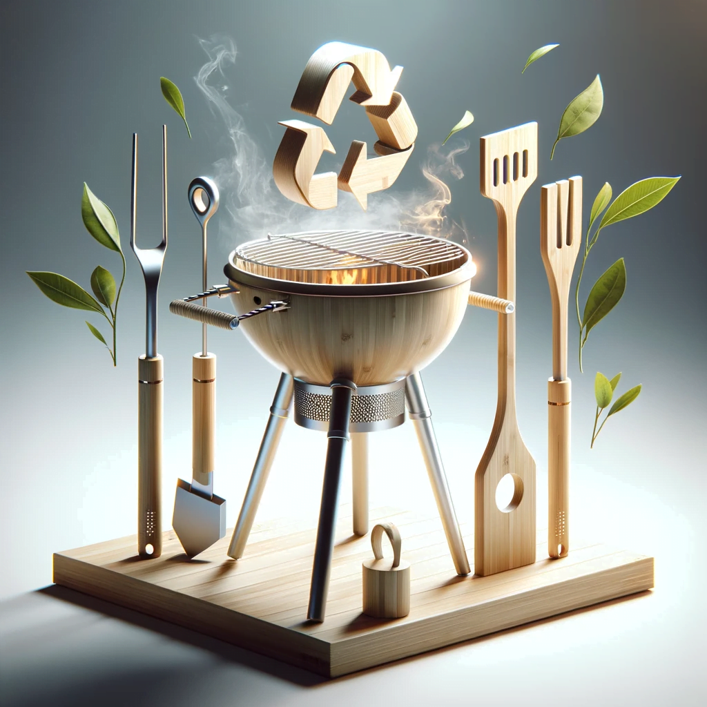 About Page image showing eco-conscious grilling using innovative eco-friendly products