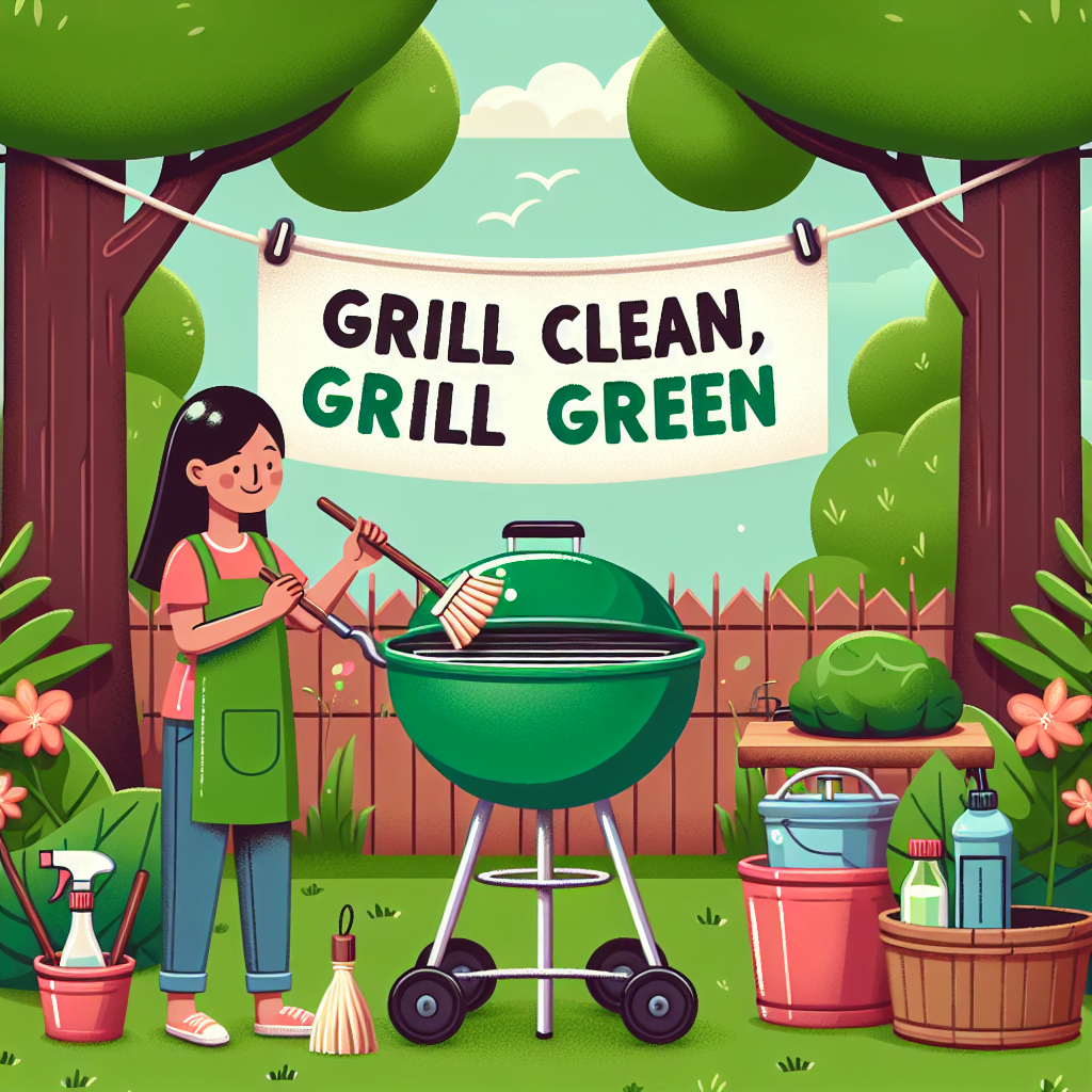 Grill Clean, Grill Green: Sustainable Cleaning Products for BBQ Enthusiasts