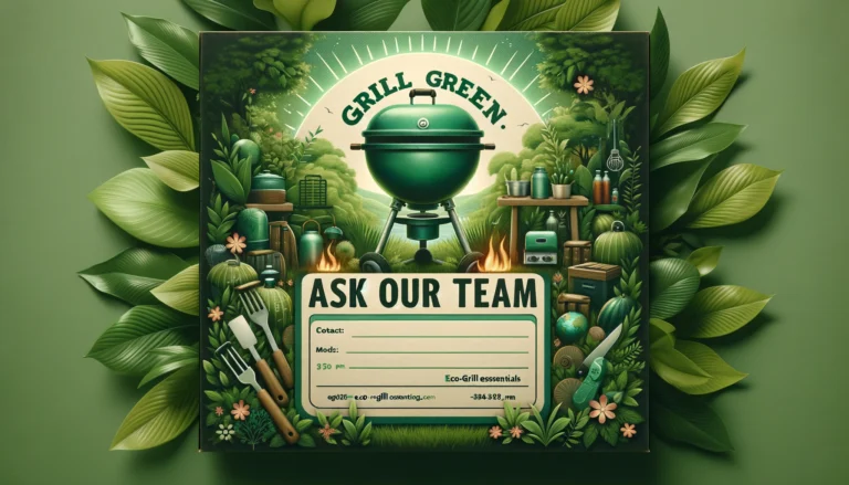 questions about our sustainable grilling products