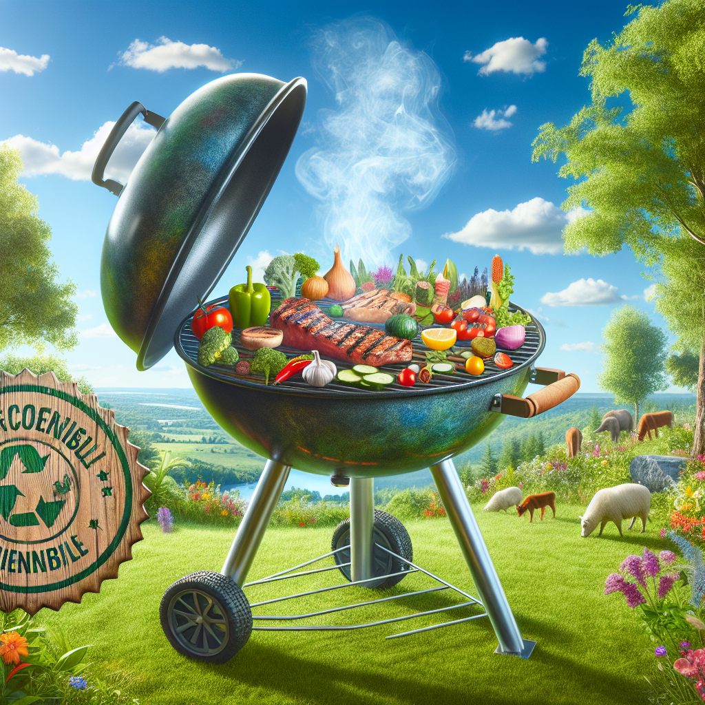 Eco-friendly charcoal grills showcasing sustainable grilling solutions for environmentally conscious cooks